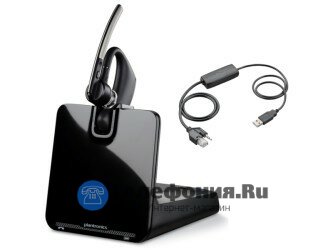 Plantronics Voyager Legend CS-APU72 беспроводная гарнитура для мобильного и стационарного телефонов с микролифтом для Cisco, Nortel, Avaya