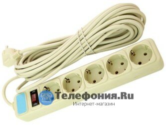 SVITTEX SV-002 удлинитель с сетевым фильтром 3 м