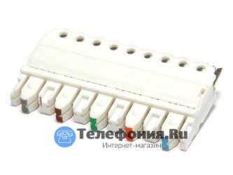 5-и парный 110 коннектор, категория 5e SINELLS 110C-M-5P