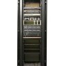 Телекоммуникационный шкаф 19" 27U металлическая дверь черный GYDERS GDR-276060BM