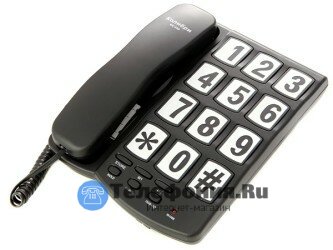 Проводной телефон Колибри KX-530 черный