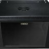 Шкаф настенный 19", 9U GYDERS GDR-96035B стеклянная дверь, черный