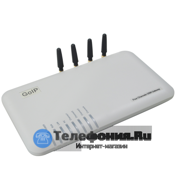 VoIP-GSM шлюз GoIP4