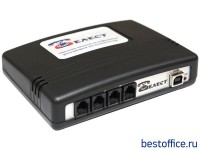 Telest RL1-C Система записи телефонных разговоров на компьютер (через USB) для 4 аналоговых линий (с CallerID)