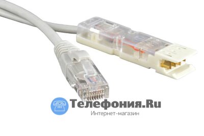 Патч-корд 110-RJ45, 2 пары, 2 м SINELLS SNL-110-45-2-2