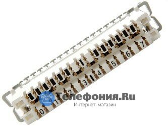 Размыкаемый плинт 2/8, маркировка 0...7 SINELLS DP-08/07plus/3 1