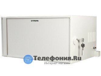 Шкаф 19 антивандальный настенный 6U GYDERS GDR-66040GA