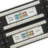 Патч-панель 19 2U 48 портов RJ45 8P8C категория 5е с задним органайзером 110 IDC SINELLS MFG-6852110