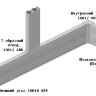 Efapel 16065 ABR Заглушка для короба 185х65